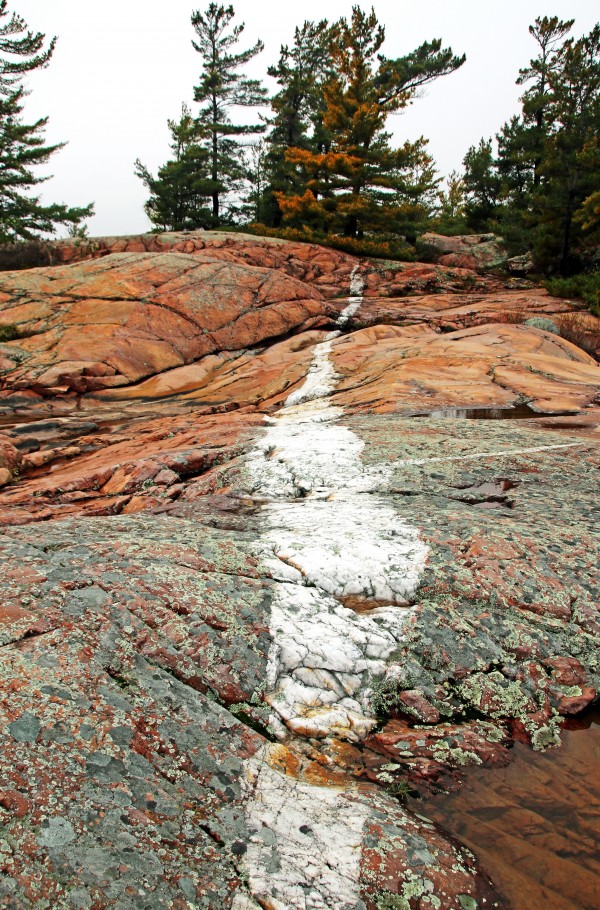 Quartz On Granite by Deb Oppermann